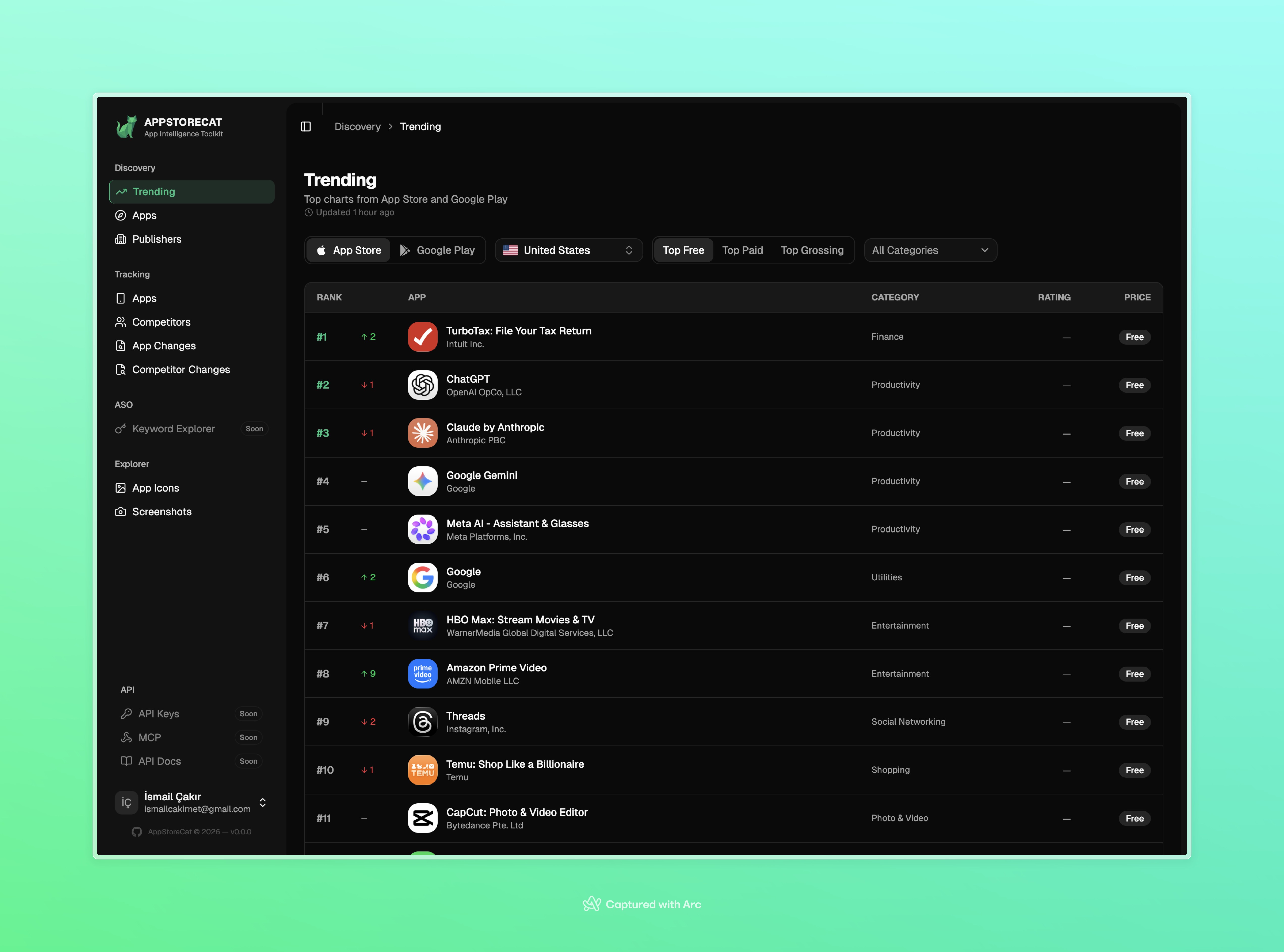 AppMatrixly — 官网预览图